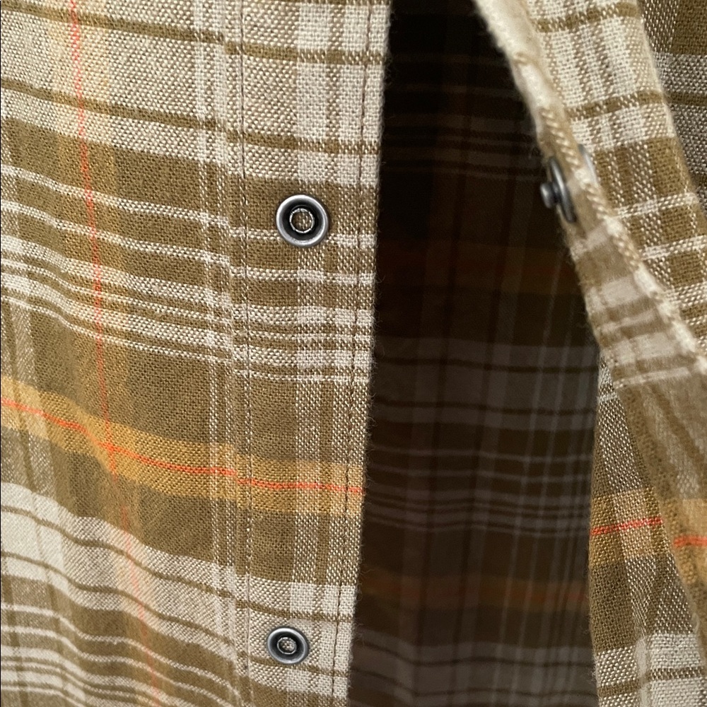 5.11 Tactical Men’s 2XL Green Plaid Rapid Entry Lester Heavy Weight Flannel - Picture 5 of 13